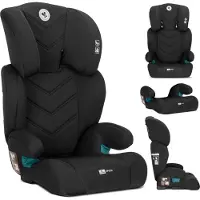 Lorelli Speed i-Size Kindersitz 100–150 cm (15–36 kg) R129/03 – ohne ISOFIX, Gurtmontage, verstellbare Kopfstütze, EPS, Booster