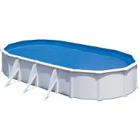 Gre Fidji Oval 730x375x120cm - Ovaler Stahlwandpool