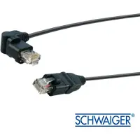 Schwaiger 5m RJ-45 m/m, 5 m, Cat6, F/UTP (FTP), RJ-45, RJ-45, Schwarz
