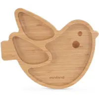 Miniland Chick Wooden Plate Geschirr
