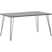 Lomadox Tisch 160x80 cm hellgrau FRISCO-80