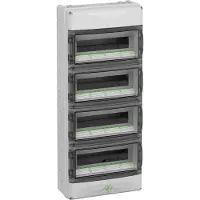 Spelsberg 73345601 Kleinverteiler, grau, Schutzart IP65, 56 TE, Schlagfestigkeit IK08, Schutzklasse II, Bemessungsspannung 400V AC, DLG, UL-EU, VDE