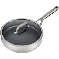 Ninja C60126EU ZEROSTICK Sauteuse 26 cm silber Silber