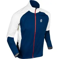 Björn Dählie Herren Softshelljacke Langlaufjacke Cross-Country Jacket Elite, Farbe:Mehrfarbig, Artikel:-35400 norwegian flag, Größe:M