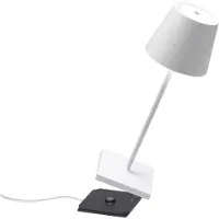Zafferano LED-Akkuleuchte Poldina Pro Mini Weiß