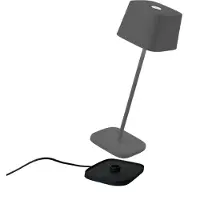 Zafferano Ofelia Pro LED-Akkuleuchte-Anthrazit-mit LED (2200K/2700K/3000K)