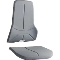 BIMOS Wechselpolster Neon Superfabric-Gewebe grau für Sitz und Rückenlehne - 9588-SP11