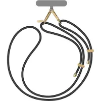 Uniq Coehl Laurel Universal Telefon Lanyard Schwarz/Schwarz