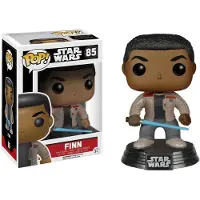 Funko POP! Pop Star Wars – Finn mit blauem Lichtschwert (#85) [Limitierte Auflage]