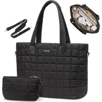 Sonstiges LOVEVOOK Laptoptasche Damen 15,6 Zoll Schwarz Business Uni