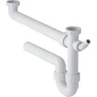 Geberit 152597111 Rohrbogengeruchsverschluss für zwei