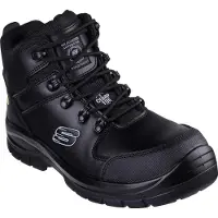 SKECHERS Sicherheitsschuhe 200187EC-BLK Pending schwarz Größe