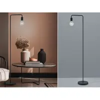 Meine Wunschleuchte Industrial LED Stehlampe ohne Schirm Wohnzimmerlampen Industrielampen Esszimmer