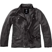 Brandit Britannia Jacke Schwarz 146-152 cm Junge Schwarz 146-152 cm