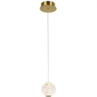 ITALUX LED-Hängelampe 4,2W ROSARIO PND-12220121-1A-GD