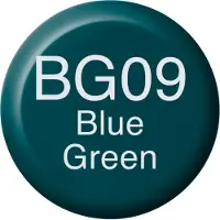 Copic Ink Nachfülltinte für Alkoholmarker, 12 ml - Blue Green – BG09