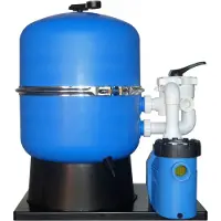 Oku Obermaier Sandfilteranlage OKU Hawaii Ø 500 mm mit Speck BADU PRIME 11 230 Volt Pumpe