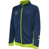 Hummel Hmllead Poly Zip Jacket Kids - lime punch, Größe:176