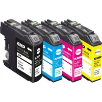 KMP 1525,4005, Schwarz, Cyan, Magenta, Gelb, 14,1 ml, 4 Stück(e), 600 Seiten, 600 Seiten, Multipack