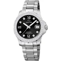 Jaguar Herrenuhr J892/4 Silber Schwarz