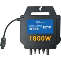 EnjoySolar APsystems EZ1D-EMEA 1800W Mikrowechselrichter inkl. integrierter WLAN & Bluetooth für Balkonkraftwerk, 0% MwSt.