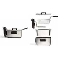 Livoo Fritteuse 3l 2000w edelstahl DOC216