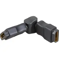 Efbe-Schott EFB Elektronik EFB-Elektronik - HDMI drehbarer Adapter - HDMI weiblich drehend zu HDMI weiblich drehend