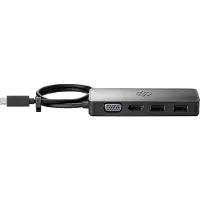 HP USB-C Reisehub G2, Kabelgebunden, USB 3.2 Gen 1 (3.1 Gen 1) Type-C, Schwarz, China, 107 mm, 41 mm