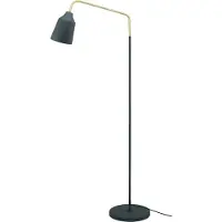 Kayoom Stehlampe "Capree in Blau, ohne Leuchtmittel, LxBxH: 73 x 30 x 160 cm", schwarz (blau), H: 160cm, 1 Stk., Leuchten, Stehlampe