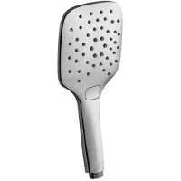 Ravak Handbrause 958.10CR/WH mit 3 Funktionen, Chrom/Weiß