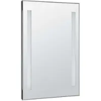 A&n&a aqualine Aqualine Spiegel mit LED-Beleuchtung 50x70cm, Knopfschalter
