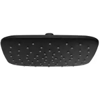 Ravak ABS-Vierkantbrause 983.20BL 250x250 mm, schwarz