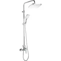 Novaservis Metalia 58 - Duschset mit Armatur, chrom SET071/58,0