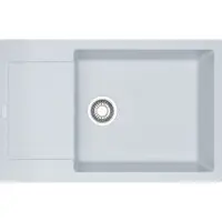 Franke Maris - Fragranit Spülbecken MRG 611-78 BB, 780x500 mm, weiß Eis 114.0363.186