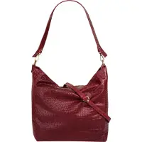 Samantha Look Shopper "Damen echt Leder, Made in Italy", Damen, Gr. B/H/T: 39cm x 31cm x 13cm onesize, rot, Leder, Reptilienprägung, Taschen Shopper, echt Leder, Made in Italy
