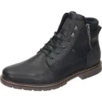 Rieker Schnürboots Herren Kunstleder Schwarz Größe: 45