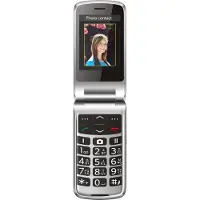 Beafon SL646, Klappgehäuse, Single SIM, 7,11 cm (2.8"), Bluetooth, 1000 mAh, Anthrazit