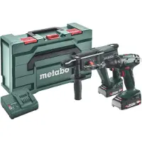 Metabo Akku Combo Set 2.3.2 18 V BS 18 + KH 18 LTX 24 - metaBOX 165 L - 685216500
