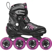 Roces Inline-Skates Moody Tif 82A Schwarz/Rosa Größe 36-40
