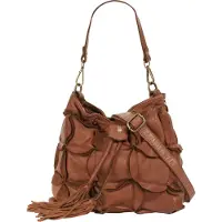 Samantha Look Henkeltasche "Damen echt Leder, Made in Italy" echt Leder, Made in Italy