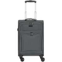 D & n lederwaren D&N Travel Line 9204 - 4-Rollen-Kabinentrolley S 55 cm (grau)