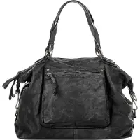 X-Zone Shopper , Damen, Gr. B/H/T: 40cm x 30cm x 18cm onesize, schwarz, Leder, Taschen Shopper, echt Leder, Made in Italy