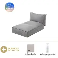 Blomus Bett S STAY Stone, inkl. GRATIS Schutzhülle & Reinigungsmittel