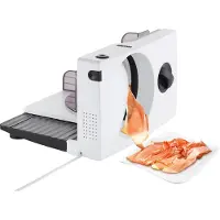 Unold ALLESSCHNEIDER Curve white 78860, Elektro, 1,5 cm, Schwarz, Weiß, Kunststoff, Edelstahl, 17 cm, Gezackt