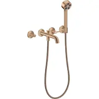 Axor 48444310 3-Loch Wannenarmatur One