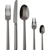 Sambonet Besteckset Neutra Mirror PVD 2Black (30-teilig)