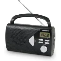 Metronic Portable Radio black