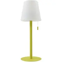 LINDBY LED-Akkulampe Azalea gelb Alu CCT höhenverstellbar