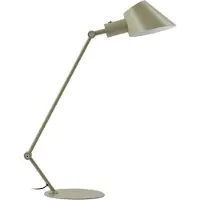 LINDBY Tischleuchte Corali, hellgrün, Metall, Höhe 64cm