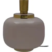 Kayoom Tischlampe Art Deco 200 Grau / Gold